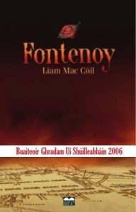 Clúdach leabhair 'Fontenoy', eagrán 2. Book cover, 2nd edition.