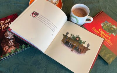 Leabhair Nollag agus cócó | Christmas books and cocoa