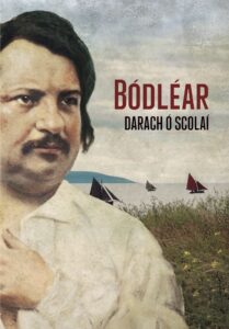 Clúdach leabhair, portráid de Balzac; book cover portrait of Balzac