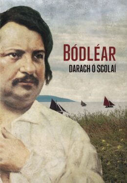 Clúdach leabhair, portráid de Balzac; book cover portrait of Balzac