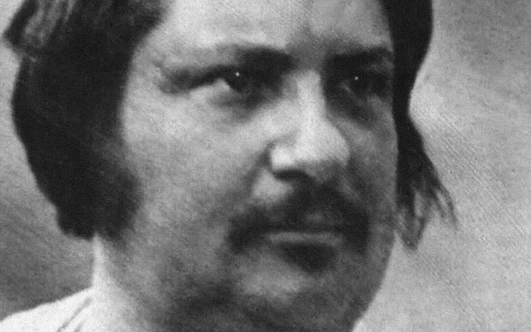 Muionchuid de phortráid Balzac, Detail from a portrait of Balzac