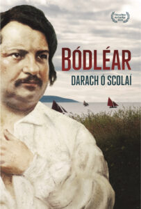 Clúdach leabhair, portráid de Balzac; book cover portrait of Balzac